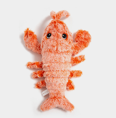 Electric Jumping Shrimp Usb Charging Lobster Cat Toy